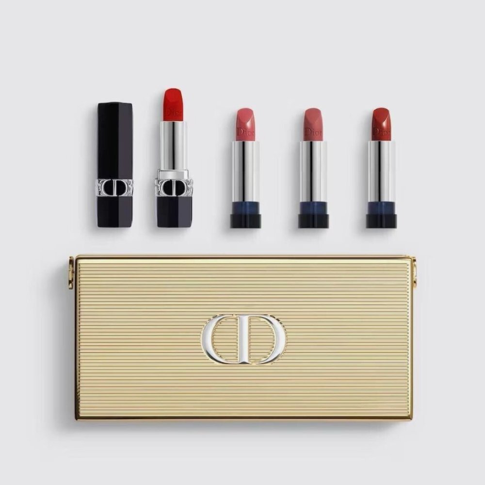 CHRISTIAN DIOR MAKEUP CLUTCH (ROUGES COLLECTION) - 2023 HOLIDAY LIMITED ADDITION - Picture 3 of 8